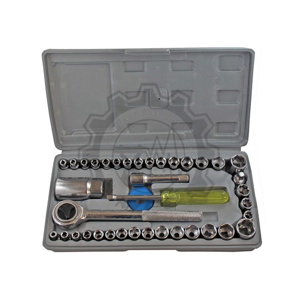 مجموعه آچار بکس و دسته آچار آیوا A762